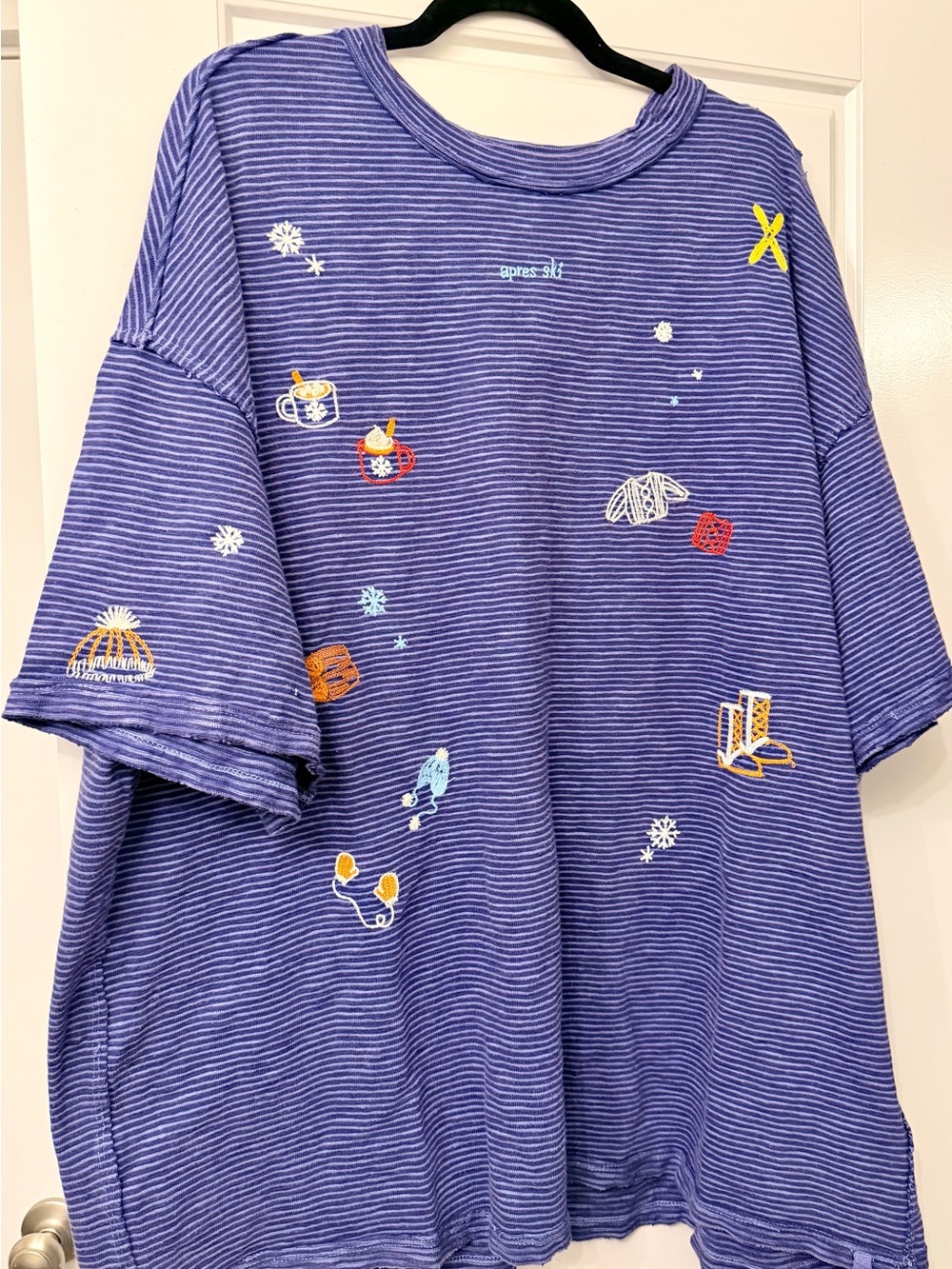 Free People - We The Free Apres Ski Camp Tee - NWT Size XL
